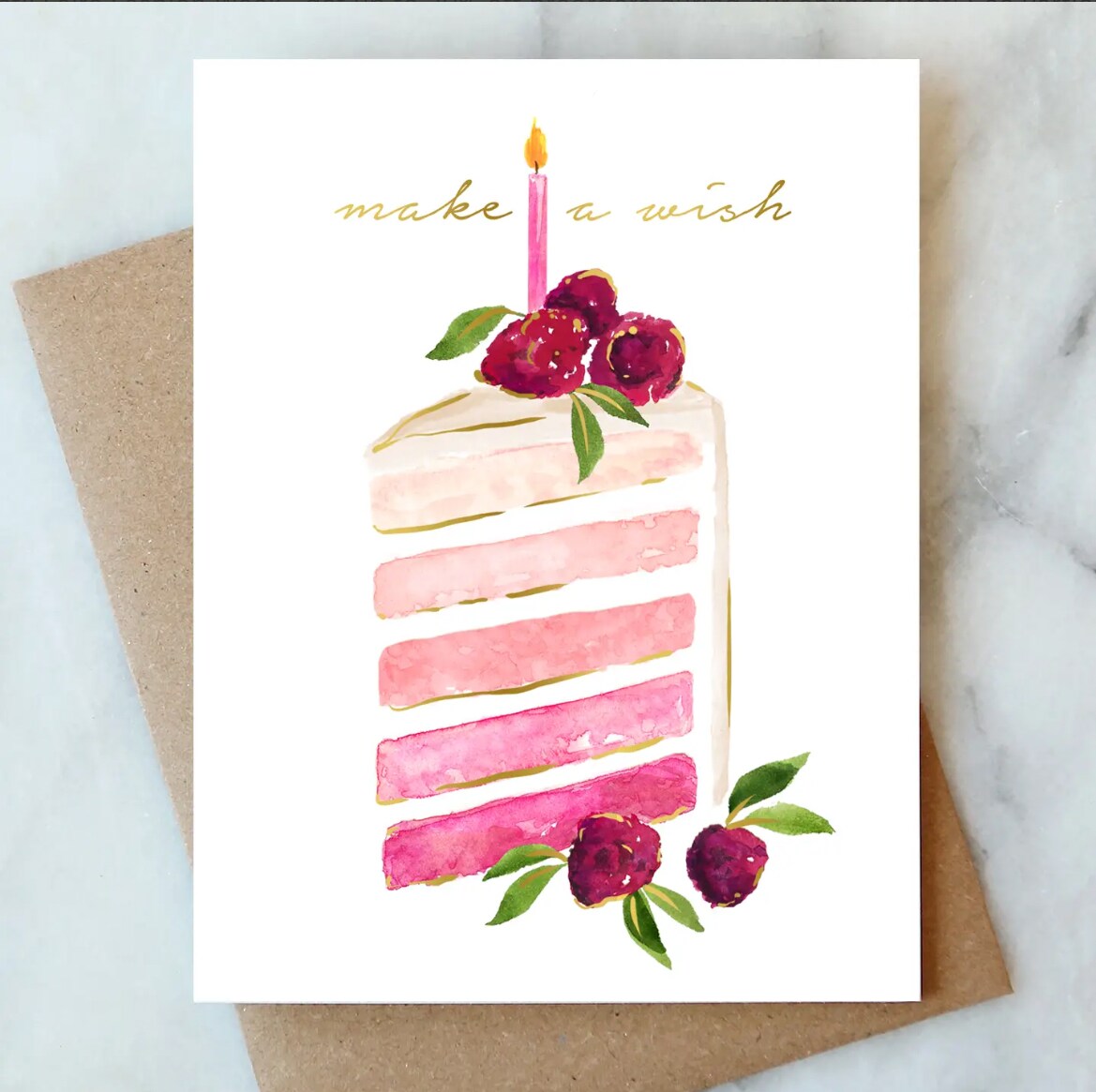 Make A Wish Greeting Card